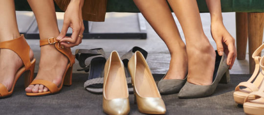 Des chaussures à la mode