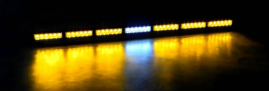 rampes de gyrophares LED