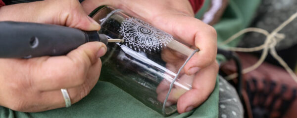 gravure sur verre